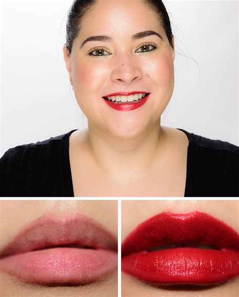 YSL Rouge Pur Couture SPF15 Lipstick Dupes 